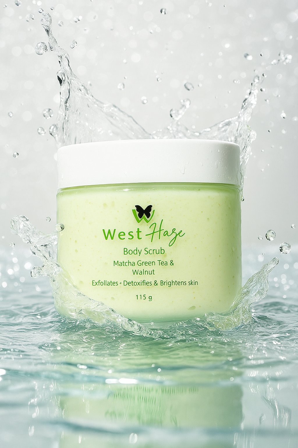 Matcha Green Tea & Walnut Body scrub